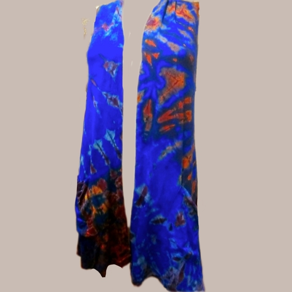 TIE DYE S/L Rayon Stretchy Cardigan w/ Pockets **3 Colors Avail. -O/S NEW - Picture 1 of 7
